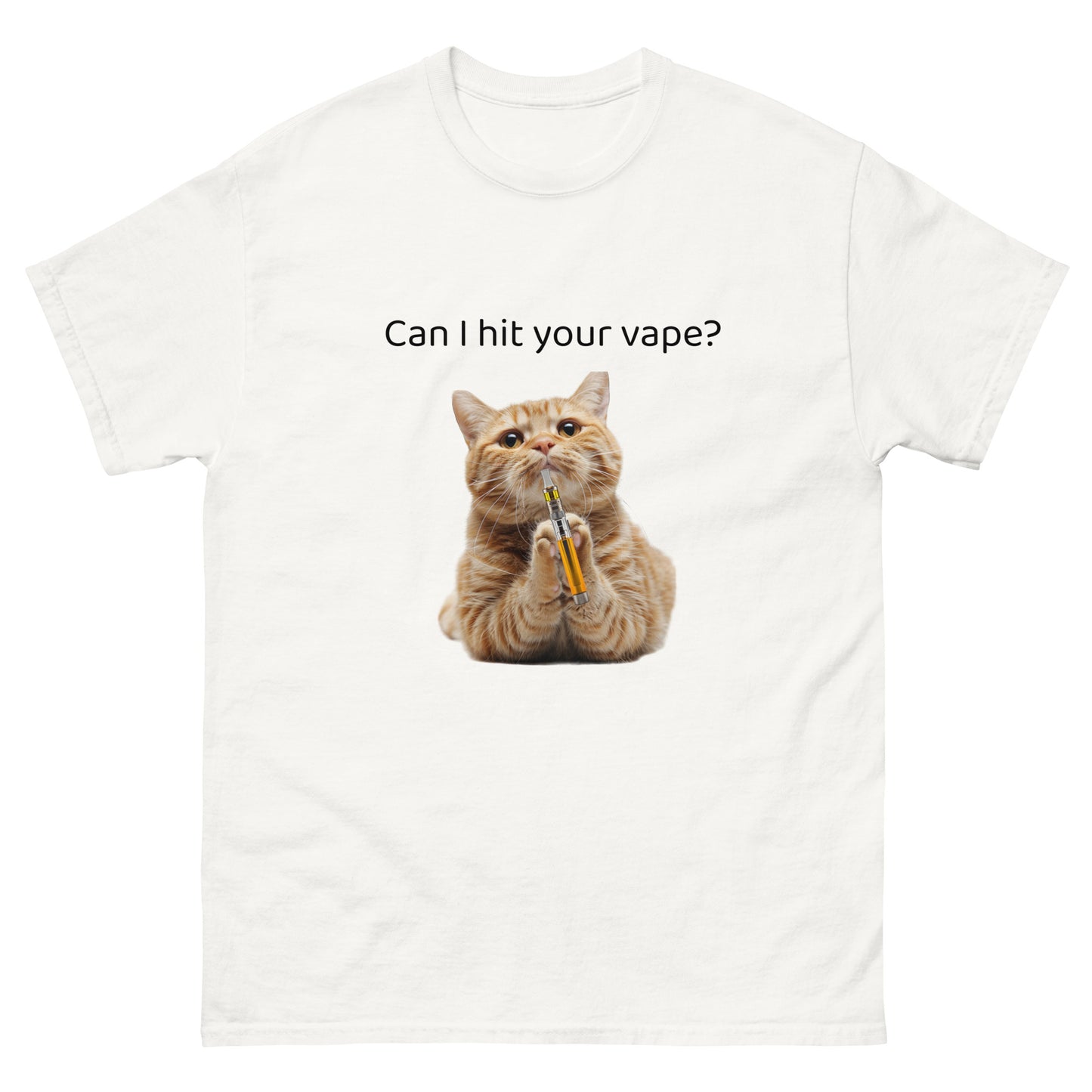 Can I Hit Your Vape? Unisex t-shirt