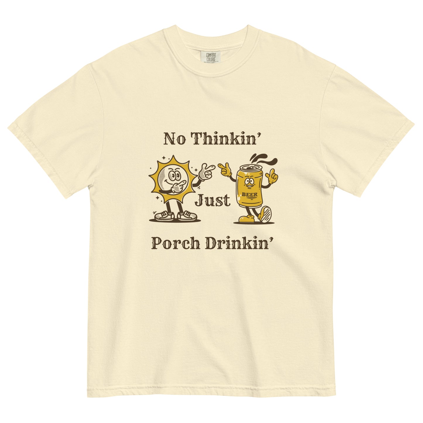 No Thinkin' Porch Drinkin' Unisex t-shirt