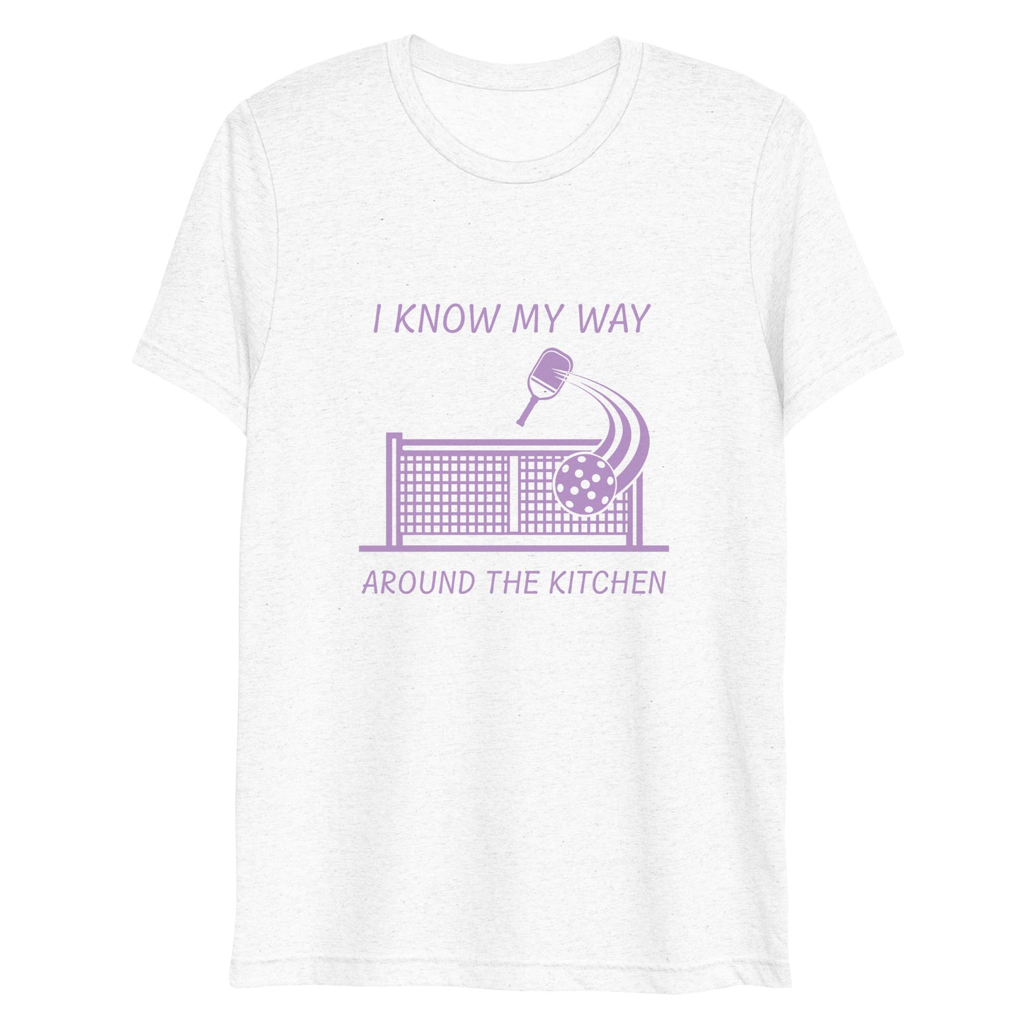 Know My Way Around A Kitchen Pickleball t-shirt